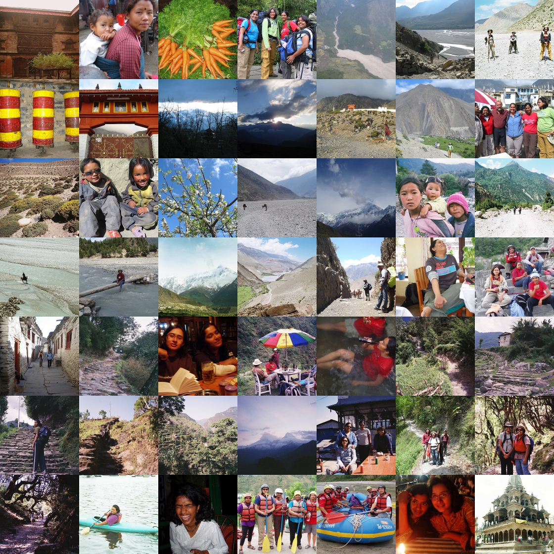Nepal collage